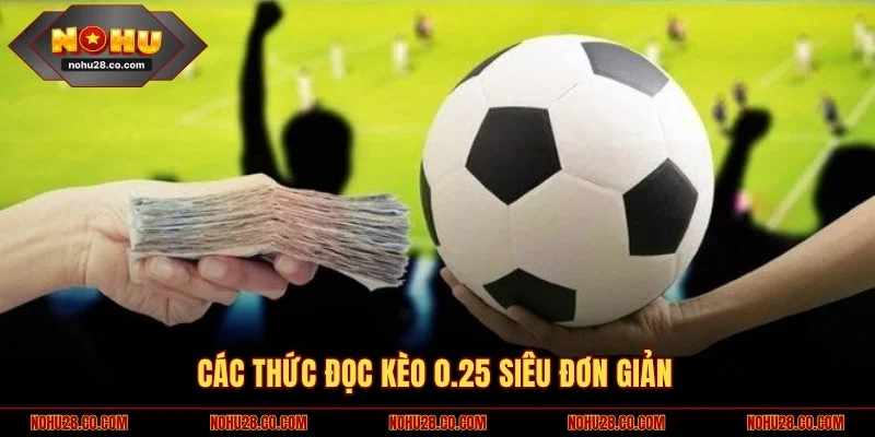 Kèo Chấp 0.25 Là Gì? Bỏ Túi 4 Bí Kíp Đặt Cược Hiệu Quả 2 Cách thức đọc kèo 0.25 siêu đơn giản