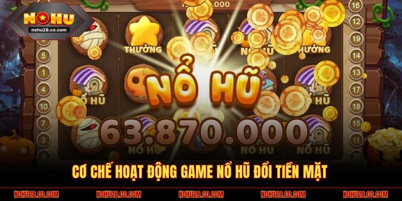Top 5 Game Nổ Hũ Đổi Tiền Mặt NOHU28 HOT Nhất Hiện Nay 1 Cơ chế hoạt động game nổ hũ đổi tiền mặt