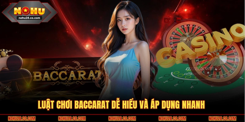 Luật Chơi Baccarat NOHU28 | Chinh Phục Game Bài Kinh Điển 2 Luật chơi Baccarat dễ hiểu và áp dụng nhanh