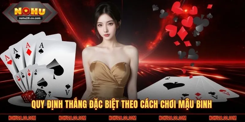 Cách Chơi Mậu Binh Mới Nhất Cho Thành Viên Mới Tại NOHU28 3 Quy định thắng đặc biệt theo cách chơi Mậu Binh